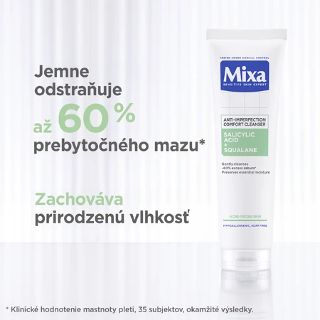 Mixa żel oczyszczający przeciw przebarwieniom 150 ml: ceny i cechy