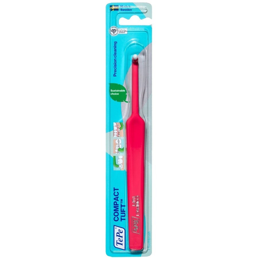 TePe Compact Tuft Toothbrush single pack