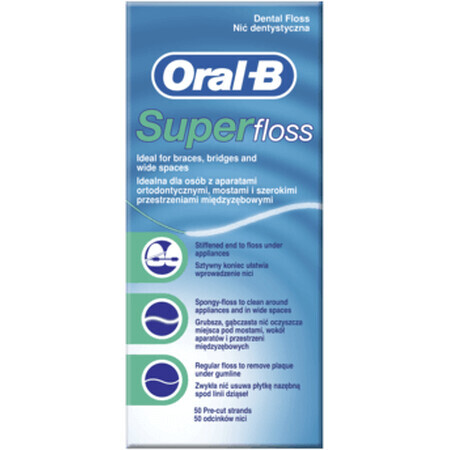 Oral-B Super Floss 50 pcs