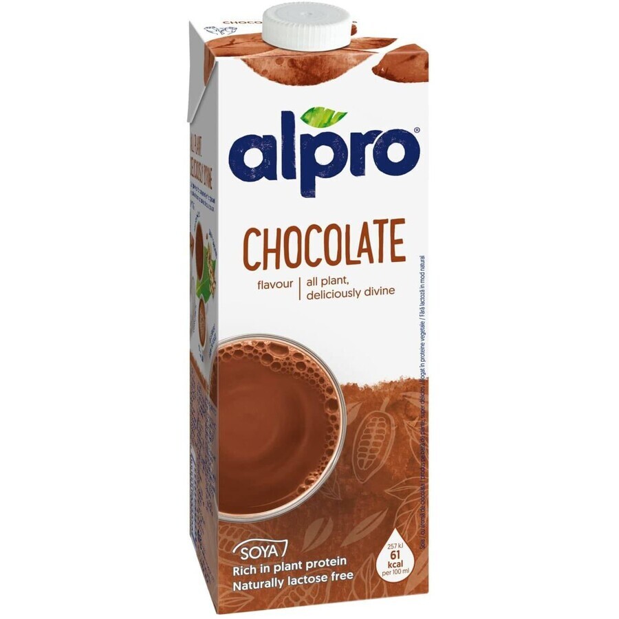 Alpro soy drink with chocolate flavor 1 l