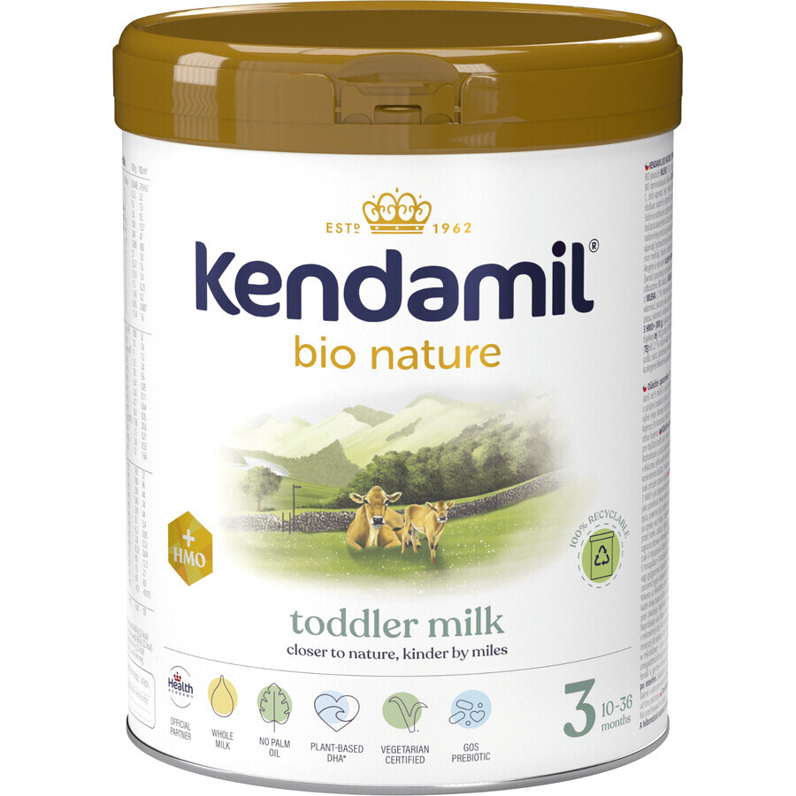 Kendamil BIO Natuur 3 HMO+ (800 g) 800 g