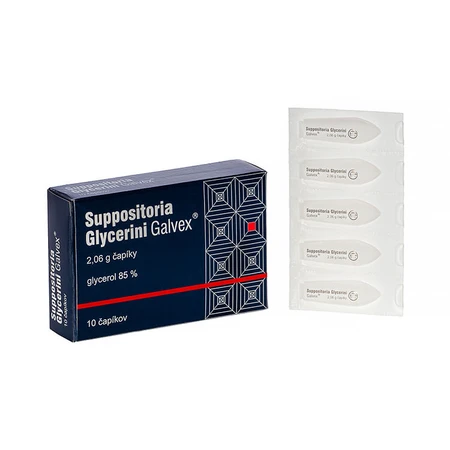 Galvex SUPPOSITORY GLYCERINI sup 10 szt.: ceny i cechy