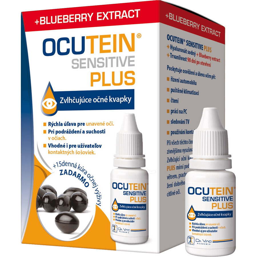 Ocutein Sensitive Plus collirio 15ml + Ocutein Fresh 15 capsule omaggio