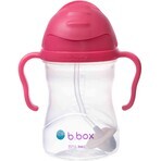 B.box b.box Taza Straw frambuesa 240 ml