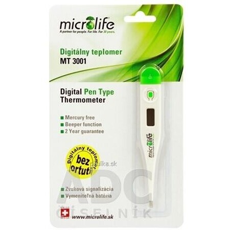 Termómetro digital Microlife MT 3001 verde