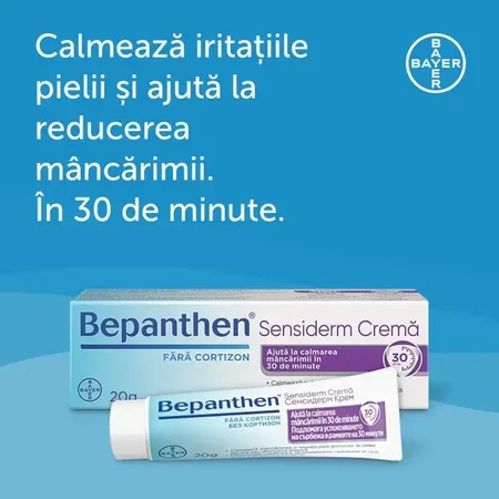 Bepanthen Sensiderm crème, 20 g, Bayer