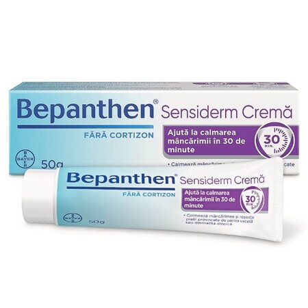 Bepanthen Sensiderm crème, 50 g, Bayer