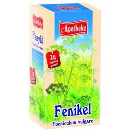 Apotheke Hinojo Bolsitas de té 20 x 2 g