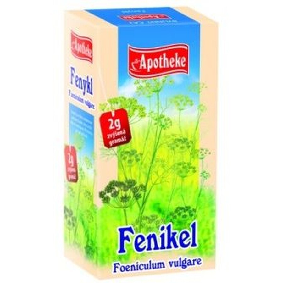 Apotheke Hinojo Bolsitas de té 20 x 2 g