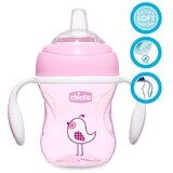 Chicco CHICCO Taza Aprendizaje Transición con asas 200 ml rosa 4m+