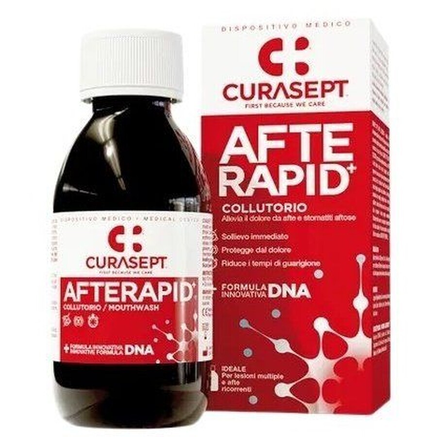 Curasept Aftas Rapid+ colutorio 125 ml