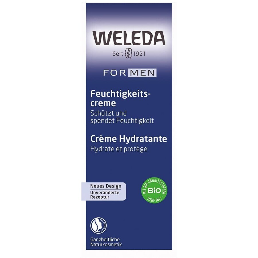 Weleda hydraterende gezichtscrème voor mannen 30 ml