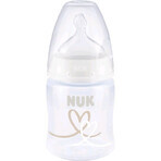 Nuk First Choice Baby Bottle Temperature control beige 150 ml