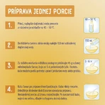 Sunar milk semolina porridge for a good night's honey 210 g