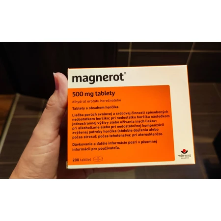 Magnerot z magnezem 200 tabletek: ceny i cechy