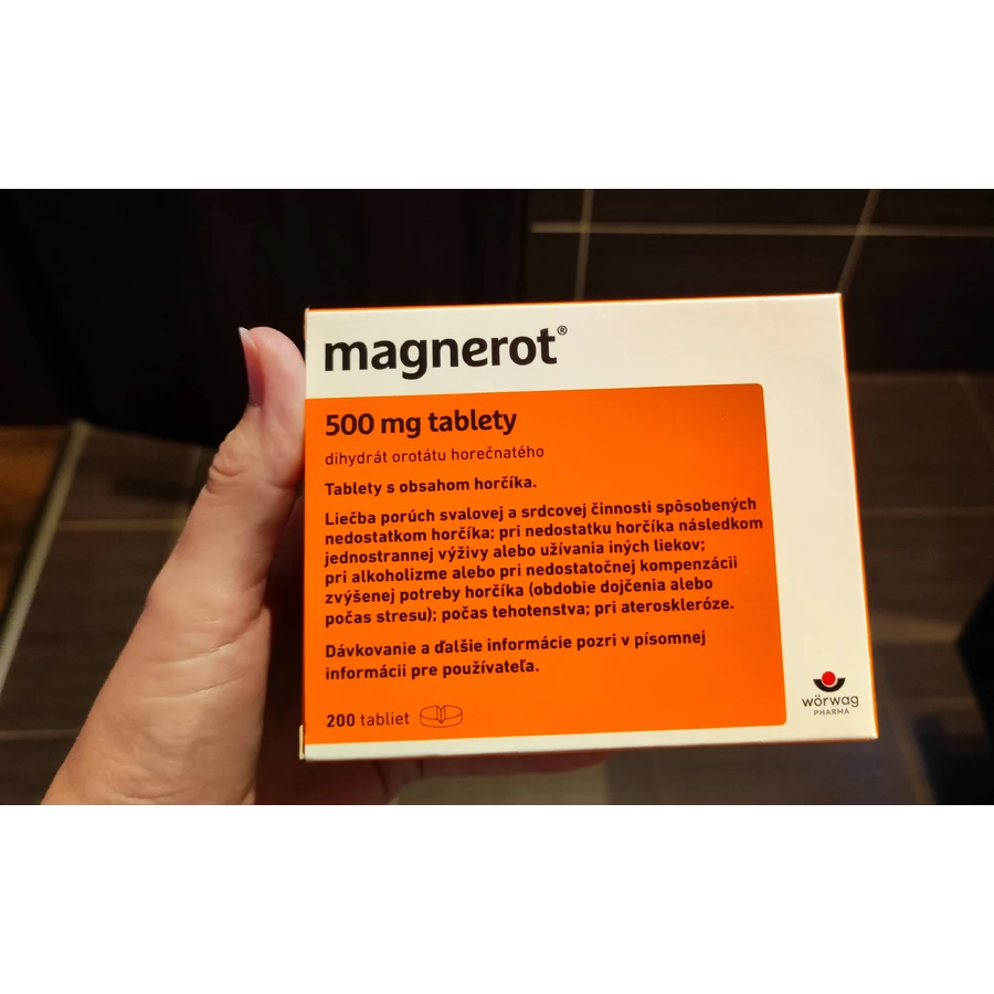 Magnerot z magnezem 200 tabletek: ceny i cechy