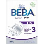 Nestlé Beba Expertpro HA 3 lait maternisé pour jeunes enfants 550 g