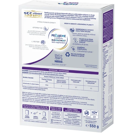 Nestlé Beba Expertpro HA 3, formulă de lapte pentru copii mici 550 g