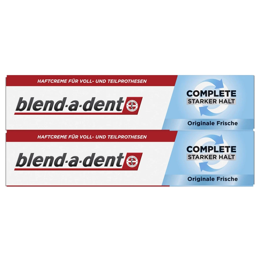Blend-A-Dent Fixative Cream Original Complete 2 x 47 g