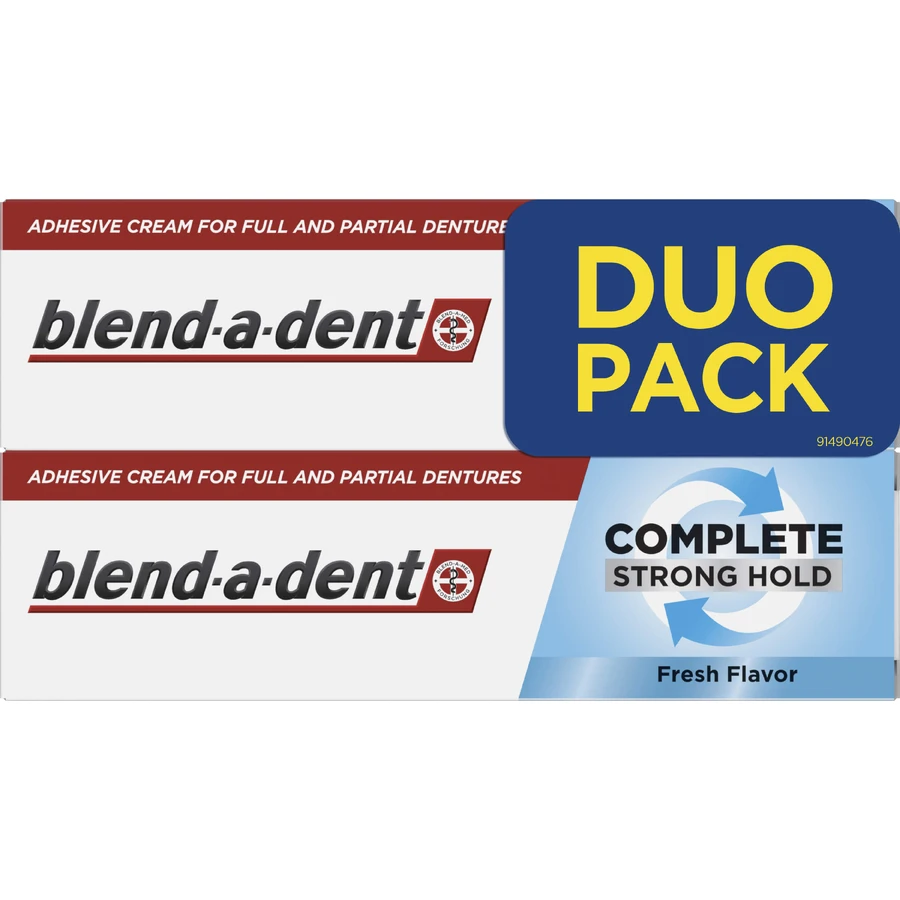 Blend-A-Dent Fixative Cream Original Complete 2 x 47 g