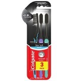 Cepillo de dientes Colgate Slim Soft Carbón trío 3 pcs