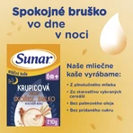 Sunar melkgriesmeelpap voor een goede nachtrust kaneel, appel 210 g
