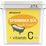 Allnature Sare Epsom Vitamina C 5 kg