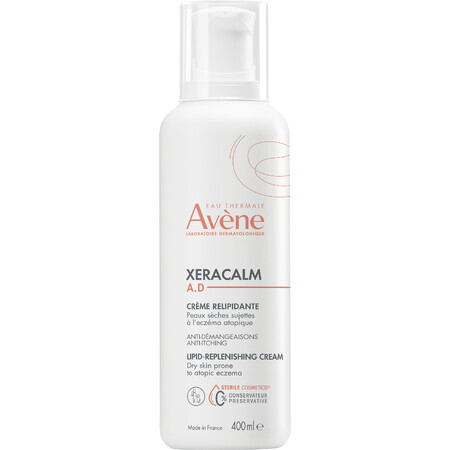 Avène XeraCalm A.D., Lipide Opvullende Crème 400 ml