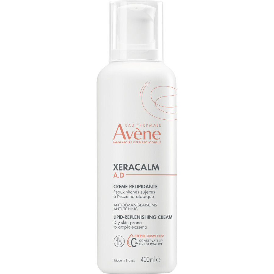 Avène XeraCalm A.D., Lipide Opvullende Crème 400 ml