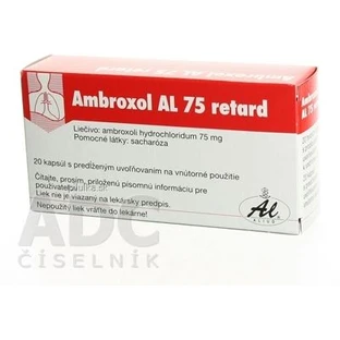 Ambroxol AL 75 delay 75 mg 1 x 20 capsule