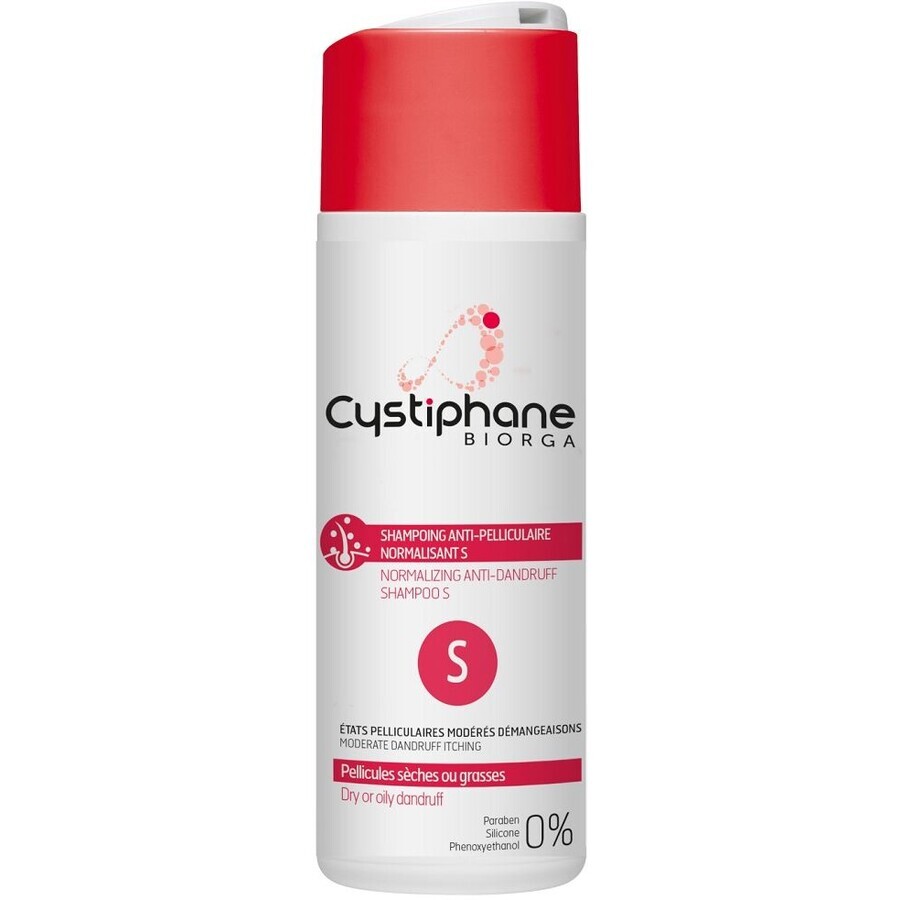 Biorga Cystiphane S Anti-Schuppen normalisierendes Shampoo 200 ml