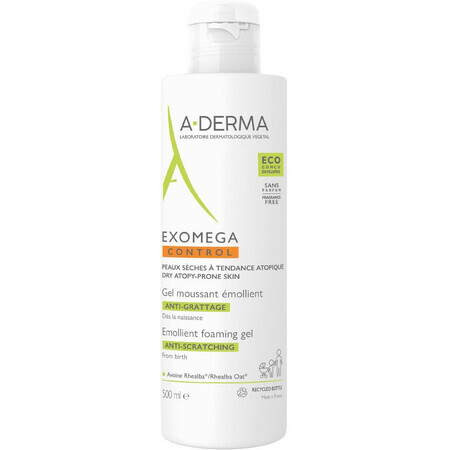 A-Derma Exomega CONTROL Gel Espumoso Suavizante 500 ml