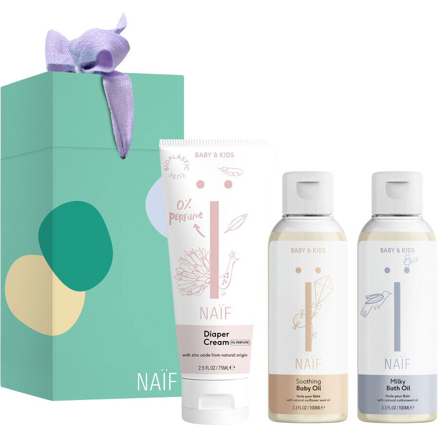 Naif Set de regalo de cosméticos para recién nacidos