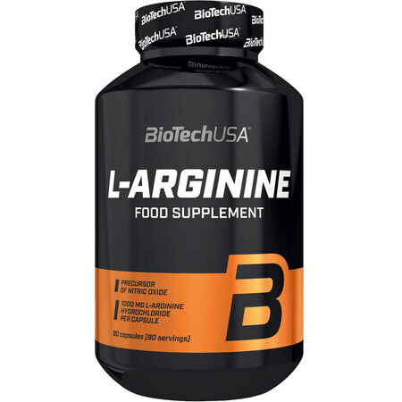 BiotechUSA L-Arginin 90 Kapseln