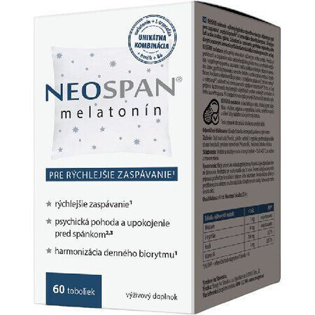 Neospan Melatonin 60 Kapseln