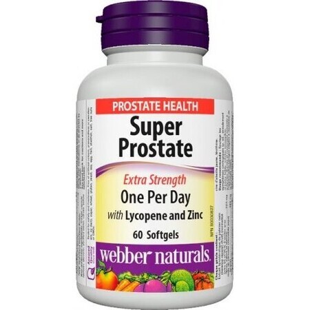 Webber Naturals Super Prostate 60 cps 60 capsule