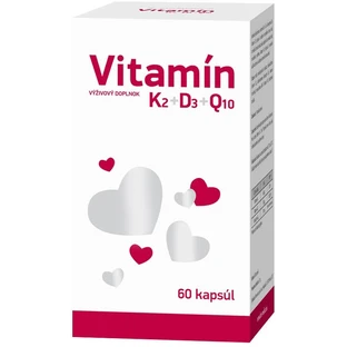 Biomedica Vitamin K2+D3+Q10 60 Kapseln