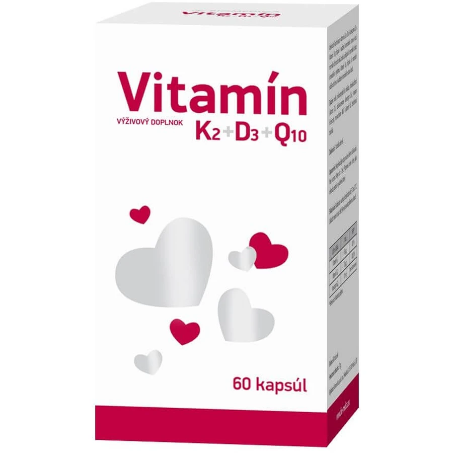 Biomedica Vitamin K2+D3+Q10 60 Kapseln