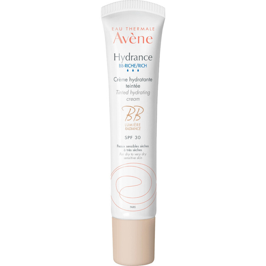 Avène Hydrance BB - Hidratante nutritiva con color SPF30 40 ml