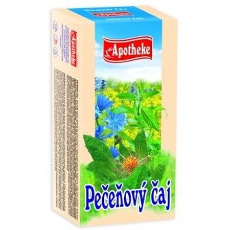 Apotheke Tè al fegato con cannuccia, 20 x 1,5 g