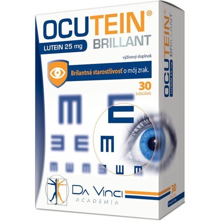 Ocutein BRILLANT Lutéine 25 mg - DA VINCI 30 gélules