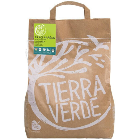 Tierra Verde Polvere di lavaggio per biancheria colorata pap. sacchetto 5 kg