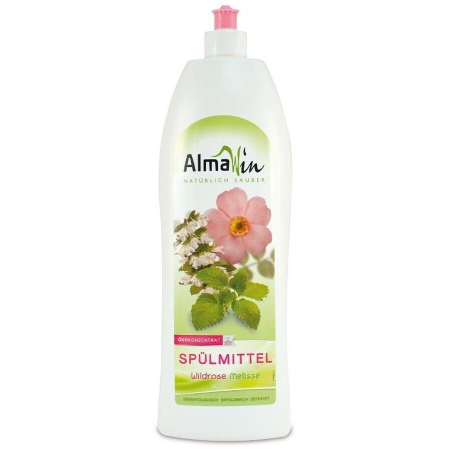 Almawin Détergent Vaisselle Rose Sauvage-Miel 1 l