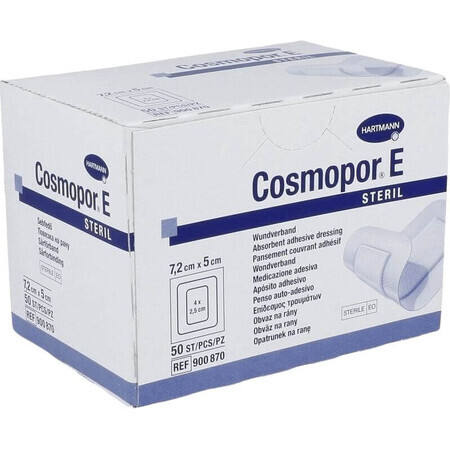 Hartmann COSMOPOR E STERILE medicazione sterile (7,2x5cm) 1x50 pz.