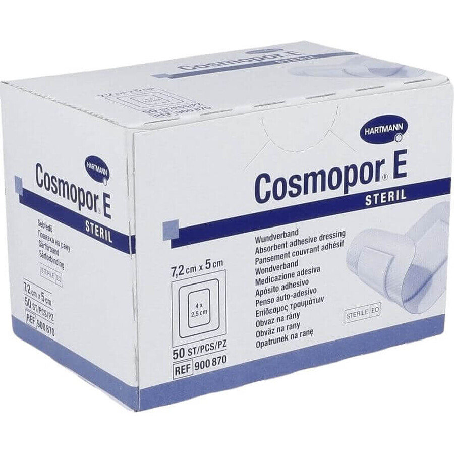 Hartmann COSMOPOR E STERILE medicazione sterile (7,2x5cm) 1x50 pz.