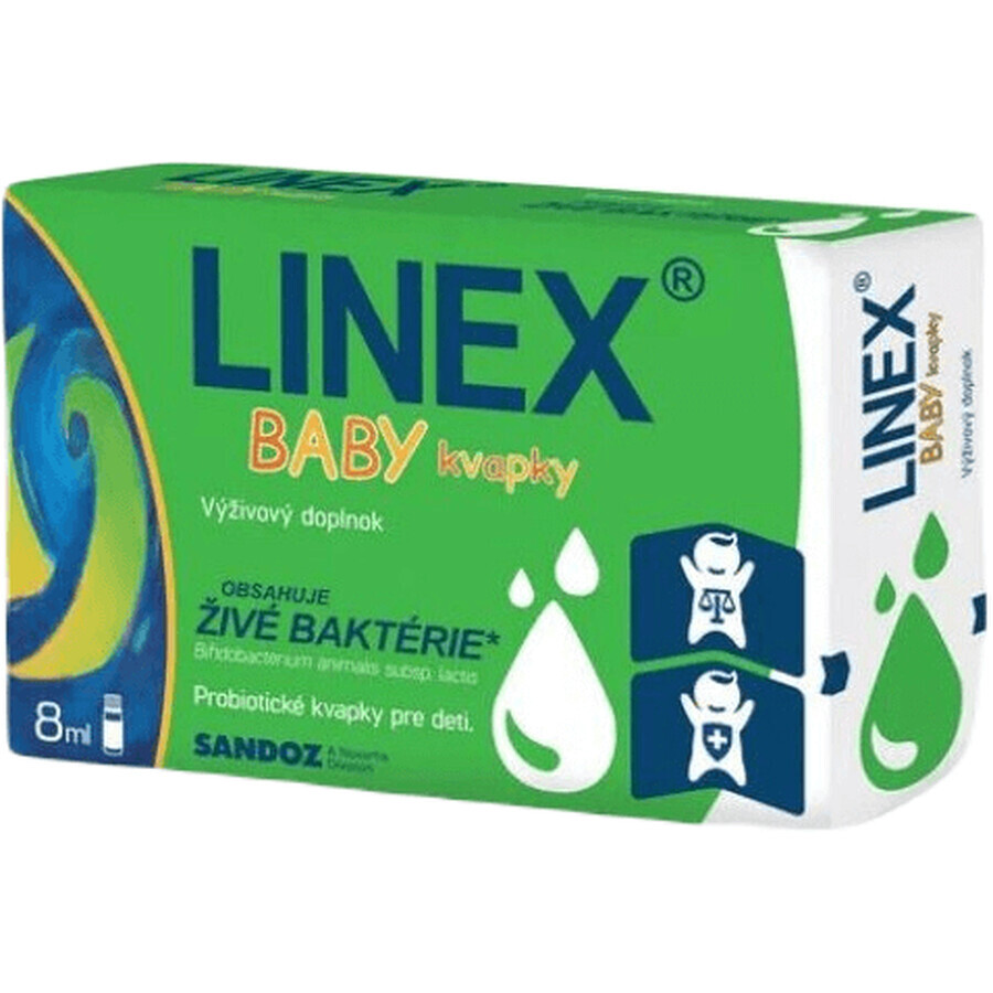 Linex Baby-Tropfen + Vitamin D3 8 ml