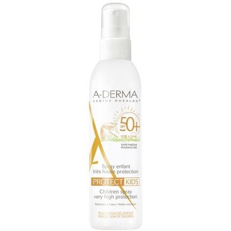 A-Derma PROTECT KIDS SPF50+ Spray pentru copii 200 ml