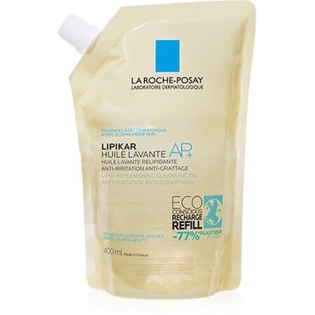 La Roche-Posay Lipikar AP+ OLIO DI LAVAGGIO AP+ ricarica 400 ml