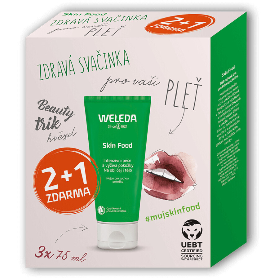 Weleda Huidvoeding Multipack 2+1 3 x 75 ml