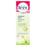 Veet Crema depilatoria con manteca de karité y lirio para pieles secas 100 ml